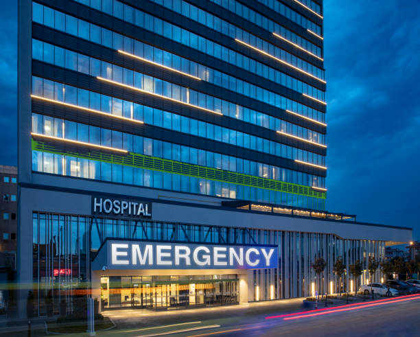 Modern hospital facility